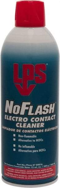 LPS - 12 Ounce Aerosol Contact Cleaner - 9,000 Volt Dielectric Strength, Nonflammable, Food Grade - Exact Tool & Supply