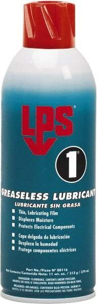 LPS - 55 Gal Drum Dry Film Penetrant/Lubricant - Clear Yellow, Food Grade - Exact Tool & Supply