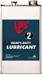 LPS - 1 Gal Can Nondrying Film Lubricant - Clear Amber, Food Grade - Exact Tool & Supply