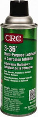 CRC - 11 oz Aerosol Nondrying Film Penetrant/Lubricant - Blue/Green & Clear, -50°F to 250°F, Food Grade - Exact Tool & Supply