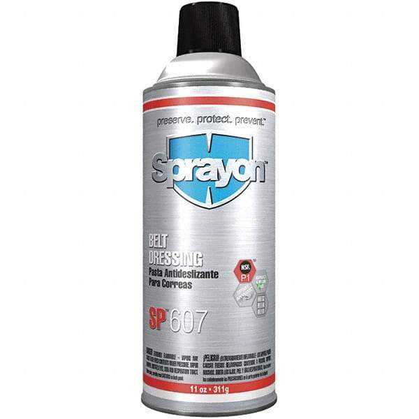 Sprayon - 16 Ounce Container Amber Aerosol, Belt and Conveyor Dressing - Food Grade - Exact Tool & Supply