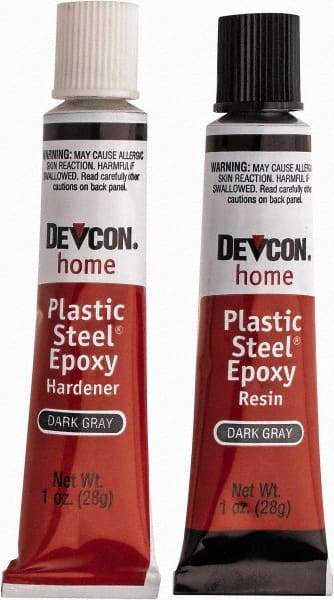 Devcon - 1 oz Tube Two Part Epoxy - 60 min Working Time - Exact Tool & Supply
