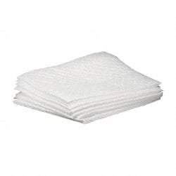 Brady SPC Sorbents - 36 Gal Capacity per Package, Oil Only Pad - 19" Long x 15" Wide, Polypropylene - Exact Tool & Supply