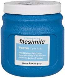 Flexbar - Facsimile Powder - 3 Lb. Jar - Exact Tool & Supply