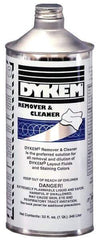 Dykem - Layout Fluid Remover and Thinner - 32 Ounce Bottle - Exact Tool & Supply