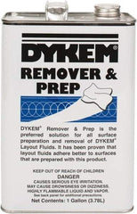 Dykem - Layout Fluid Remover and Cleaner - 1 Gallon Can - Exact Tool & Supply