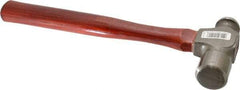 Plumb - 2 Lb Head Ball Pein Hammer - Hickory Handle, 15" OAL - Exact Tool & Supply