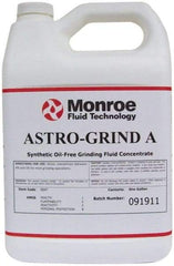 Monroe Fluid Technology - Astro-Grind A, 1 Gal Bottle Grinding Fluid - Synthetic, For Light Machining - Exact Tool & Supply