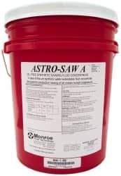 Monroe Fluid Technology - Astro-Saw A, 5 Gal Pail Sawing Fluid - Water Soluble - Exact Tool & Supply