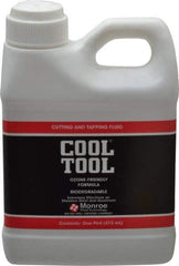 Monroe Fluid Technology - Cool Tool, 1 Pt Can Cutting & Tapping Fluid - Straight Oil, For Blanking, Boring, Broaching, Drilling, Hobbing, Milling, Reaming, Tapping, Turning - Exact Tool & Supply