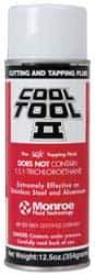 Monroe Fluid Technology - Cool Tool II, 1 Lb Aerosol Cutting & Tapping Fluid - Straight Oil, For Blanking, Boring, Broaching, Drilling, Hobbing, Milling, Reaming, Tapping, Turning - Exact Tool & Supply