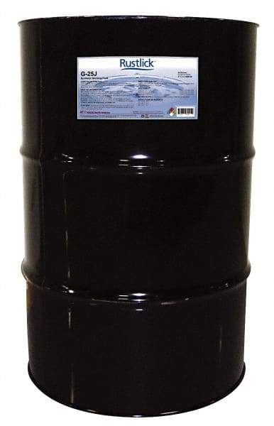 Rustlick - Rustlick G-25J, 55 Gal Drum Grinding Fluid - Synthetic, For Blanchard Grinding, General-Purpose Grinding, Surface - Exact Tool & Supply
