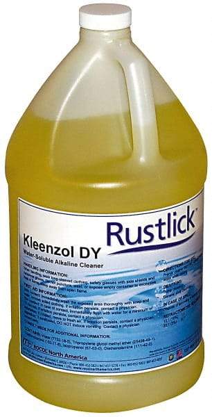Rustlick - 1 Gal Bottle Cleaner - Ferrous Metals, Nonferrous Metals, Sump and General Shop Cleaner - Exact Tool & Supply