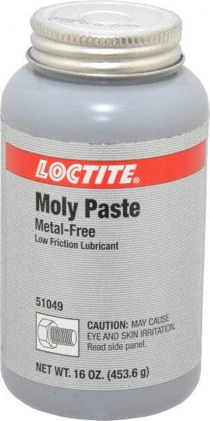 Loctite - 1 Lb Can General Purpose Anti-Seize Lubricant - Molybdenum Disulfide, -20 to 750°F, Black, Water Resistant - Exact Tool & Supply