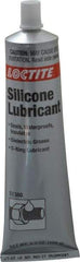 Loctite - 5.3 oz Tube Silicone Lubricant - Translucent, Food Grade - Exact Tool & Supply