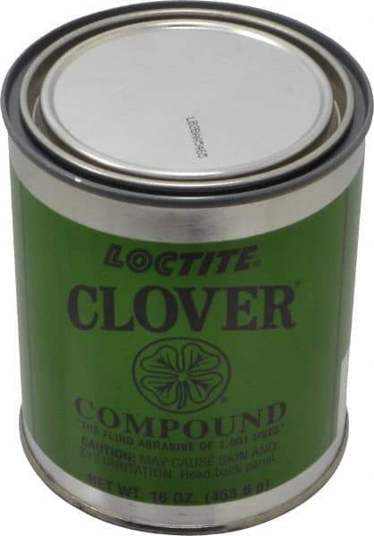 Loctite - 1 Lb Grease Compound - Compound Grade Medium, Grade D, 180 Grit, Black & Gray, Use on General Purpose - Exact Tool & Supply