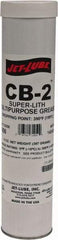 Jet-Lube - 14 oz Cartridge Lithium High Temperature Grease - Amber, High Temperature, 300°F Max Temp, NLGIG 2, - Exact Tool & Supply