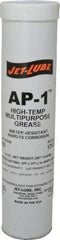 Jet-Lube - 14 oz Cartridge High Temperature Grease - Amber, High Temperature, 550°F Max Temp, NLGIG 2, - Exact Tool & Supply