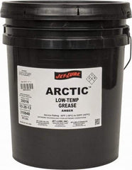 Jet-Lube - 5 Gal Pail Low Temperature Grease - Amber, Low Temperature, 225°F Max Temp, NLGIG 2, - Exact Tool & Supply