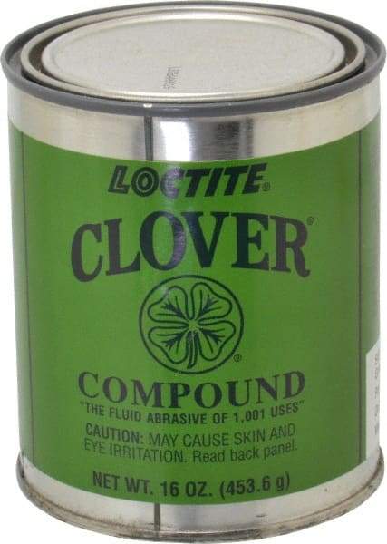 Loctite - 1 Lb Grease Compound - Compound Grade Very Fine, Grade C, 220 Grit, Black & Gray, Use on General Purpose - Exact Tool & Supply