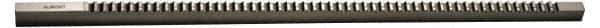 Dumont Minute Man - 5/32" Keyway Width, Style C, One-Pass Keyway Broach - Bright Finish, 3/8" Broach Body Width, 19/64" to 2" LOC, 14-1/8" OAL, 1,360 Lbs Pressure for Max LOC - Exact Tool & Supply