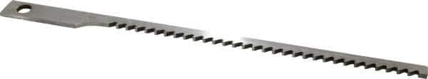 Dumont Minute Man - 3/16" Keyway Width, Style AF, Keyseating Broach - Bright Finish, 3/16" Broach Body Width, 16" OAL - Exact Tool & Supply