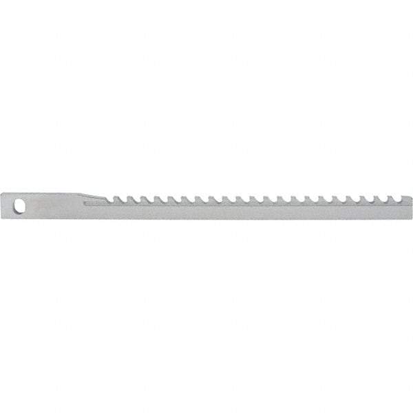 Dumont Minute Man - 5/16" Keyway Width, Style AF, Keyseating Broach - Bright Finish, 5/16" Broach Body Width, 16" OAL - Exact Tool & Supply