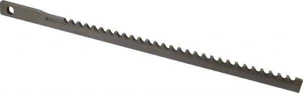 Dumont Minute Man - 5/16" Keyway Width, Style AF, Keyseating Broach - Bright Finish, 5/16" Broach Body Width, 20" OAL - Exact Tool & Supply
