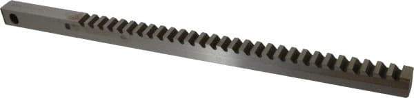 Dumont Minute Man - 7/8" Keyway Width, Style AF, Keyseating Broach - Bright Finish, 7/8" Broach Body Width, 20" OAL - Exact Tool & Supply