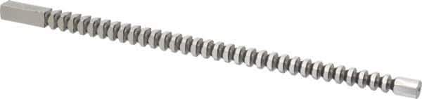 Dumont Minute Man - 14mm x 14-3/4" Overall Length, 0.5826" Pilot Hole Diam, Square Broach - 0.5512 to 0.552" Tolerance, 0.773 to 0.775" Across Corners, 14.8mm Drill, 3/8" Pitch, 1/2 to 1-1/2" LOC, 5,600 Lbs. Pressure for Max LOC - Exact Tool & Supply
