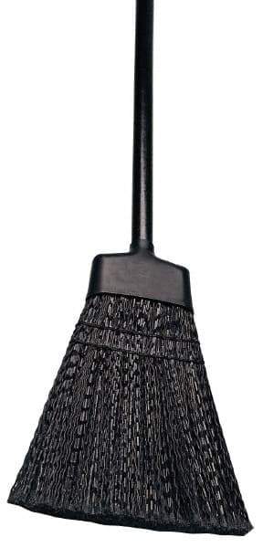 Ability One - 56" OAL Polypropylene Bristle Corn Broom - Plastic-Coated Metal Handle - Exact Tool & Supply