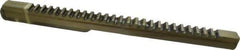 Dumont Minute Man - 7/8" Keyway Width, Style F, Keyway Broach - High Speed Steel, Bright Finish, 1" Broach Body Width, 1" to 6" LOC, 20-1/4" OAL, 9,800 Lbs Pressure for Max LOC - Exact Tool & Supply