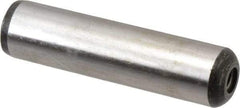 Value Collection - 3/4" Diam x 3" Pin Length Grade 8 Alloy Steel Pull Out Dowel Pin - 1 Rounded & 1 Threaded End - Exact Tool & Supply