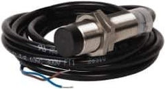 Eaton Cutler-Hammer - NPN, 8mm Detection, Cylinder Unshielded, Inductive Proximity Sensor - 2 Wires, IP67, 20 to 250 VAC, M18x1 Thread, 2.6 Inch Long - Exact Tool & Supply