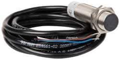 Eaton Cutler-Hammer - NPN, 5mm Detection, Cylinder Shielded, Inductive Proximity Sensor - 2 Wires, IP67, 40 to 250 VAC, M18x1 Thread, 2.54 Inch Long - Exact Tool & Supply