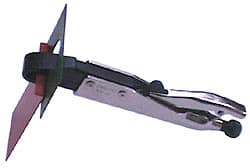 Grip-On - 8-17/64" OAL Standard Jaw Locking Welding Pliers - Exact Tool & Supply