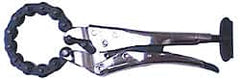 Grip-On - 10" OAL Standard Jaw Locking Chain Pipe Cutters - Exact Tool & Supply