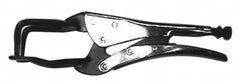 Grip-On - 8" OAL Standard Jaw U-Clamp Weld Locking Pliers - Exact Tool & Supply