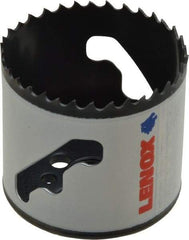 Lenox - 2-1/4" Diam, 1-1/2" Cutting Depth, Hole Saw - Bi-Metal Saw, Toothed Edge - Exact Tool & Supply