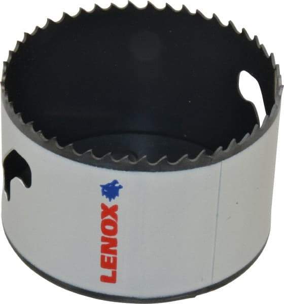 Lenox - 3-1/8" Diam, 1-1/2" Cutting Depth, Hole Saw - Bi-Metal Saw, Toothed Edge - Exact Tool & Supply