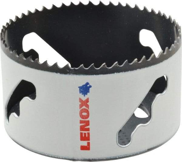 Lenox - 3-5/8" Diam, 1-1/2" Cutting Depth, Hole Saw - Bi-Metal Saw, Toothed Edge - Exact Tool & Supply