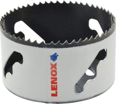Lenox - 3-5/8" Diam, 1-1/2" Cutting Depth, Hole Saw - Bi-Metal Saw, Toothed Edge - Exact Tool & Supply