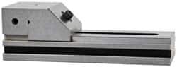 Interstate - 2-7/8" Jaw Width, 4" Jaw Opening Capacity, 1-37/64" Jaw Height, Toolmaker's Vise - Flat Jaw, 0.0002" Parallelism, 0.0002" Squareness, 7-29/32" OAL x 3.14" OAH - Exact Tool & Supply