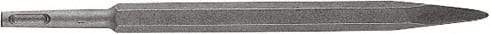 DeWALT - 10" OAL, Moil Point Chisel - SDS Plus Drive, SDS Plus Shank, Steel - Exact Tool & Supply