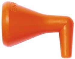 Loc-Line - 1/4" Hose Inside Diam x 1/16" Nozzle Diam, Coolant Hose Nozzle - Unthreaded, for Use with Loc-Line Modular Hose System, 20 Pieces - Exact Tool & Supply