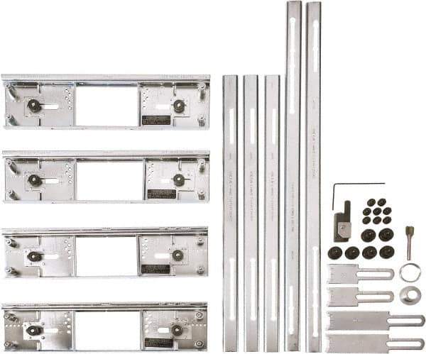 Porter-Cable - 6 Inch Outer Diameter, 8 Inch Height, Router Hinge Butt Template Kit - For Use with All 1.5hp and Larger Routers - Exact Tool & Supply