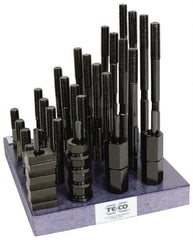 TE-CO - T-Nut & Stud Kits Stud Thread Sizes: 3/8-16 T-Slot Size (Inch): 9/16 - Exact Tool & Supply