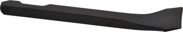 Value Collection - 1-3/8" Head Width, 7" OAL, 1/2" Shank Diam, Angle Chisel - Round Shank, Steel - Exact Tool & Supply