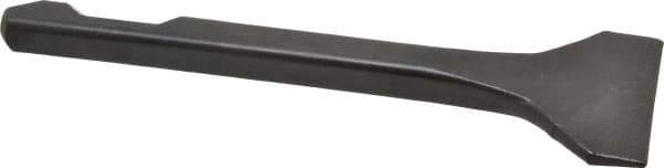 Value Collection - 3" Head Width, 7" OAL, 1/8" Shank Diam, Floor Scraper Chisel - Round Shank, Steel - Exact Tool & Supply