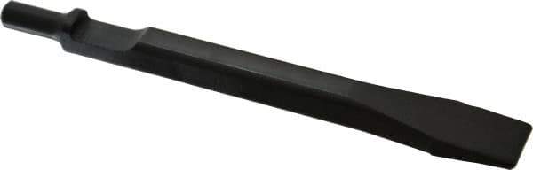 Value Collection - 3/4" Head Width, 7" OAL, 1/8" Shank Diam, Scaling Chisel - Round Shank, Steel - Exact Tool & Supply